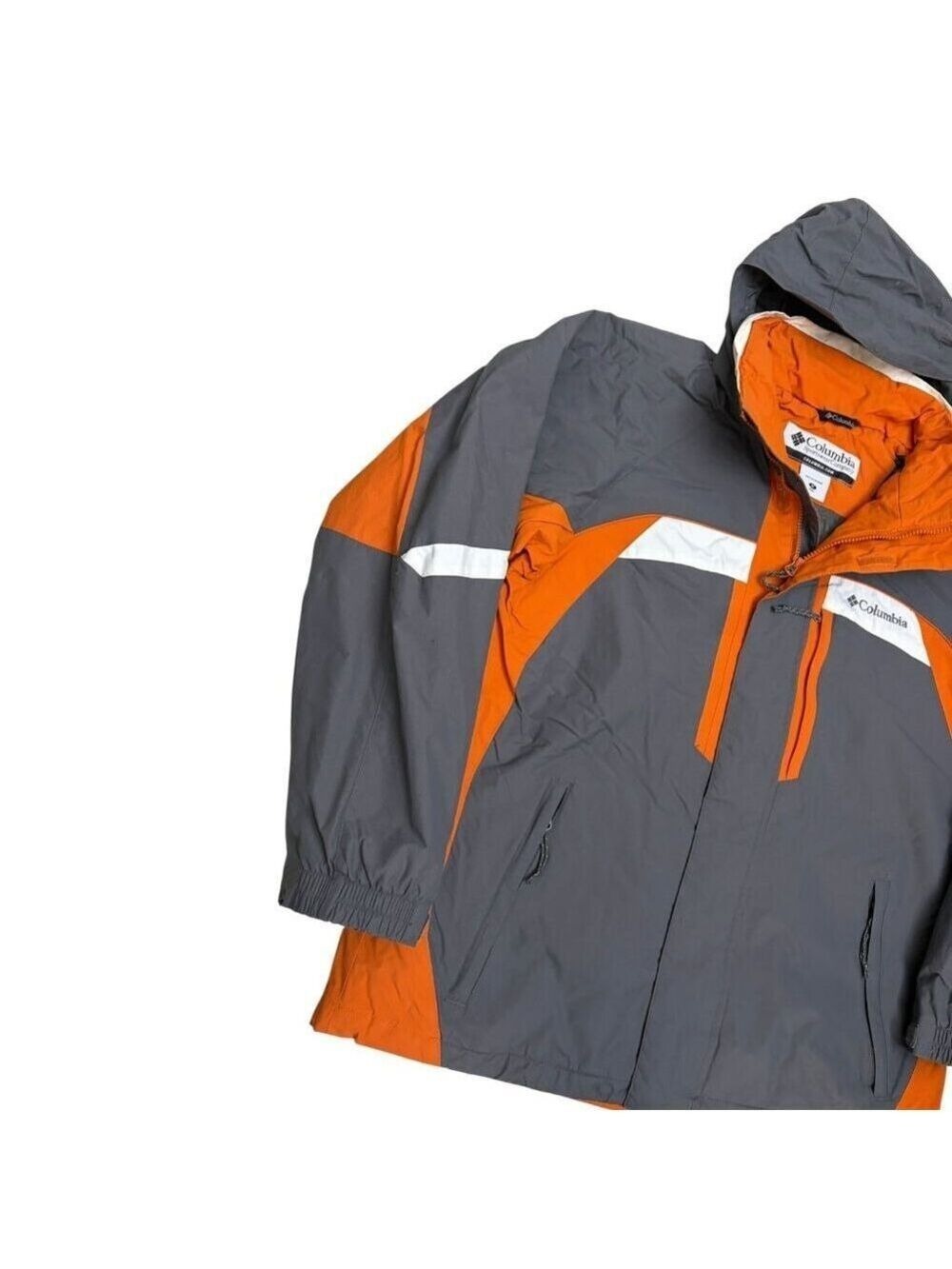 COLUMBIA Waterproof Snowboard Ski Winter Hooded Jacket Coat Mens Medium - Picture 3 of 8
